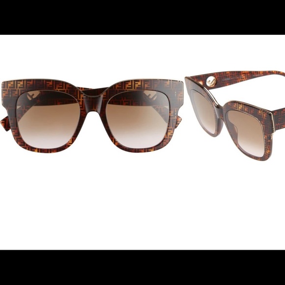 FENDI sunglasses. 🚫SOLD🚫 - Picture 3 of 9